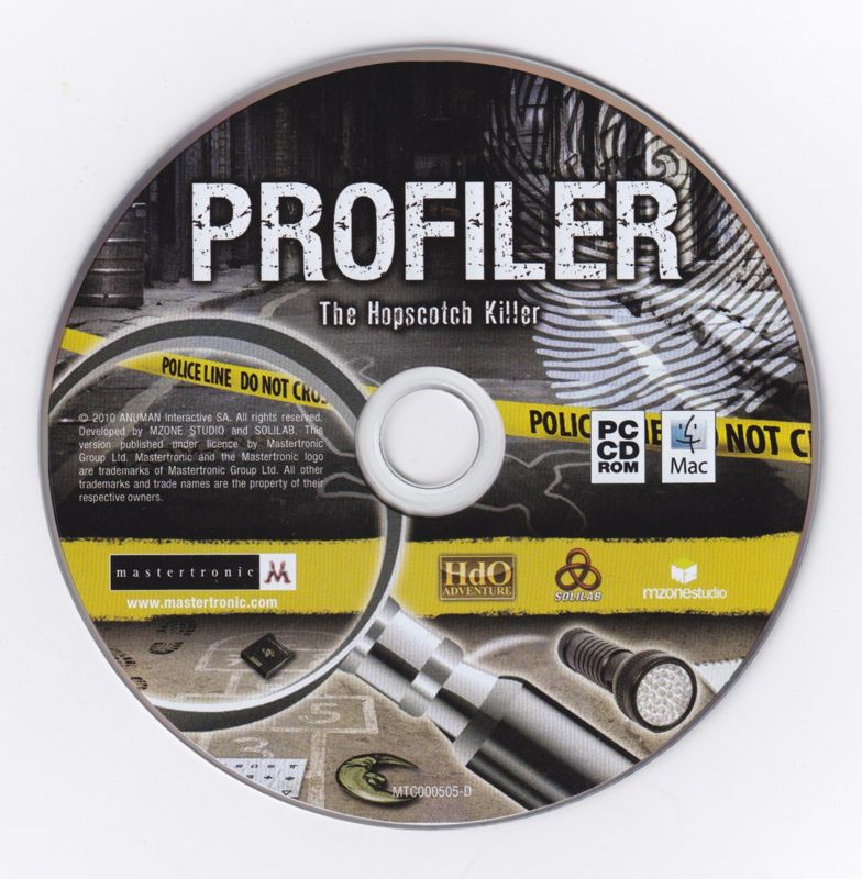 Media for Profiler: The Hopscotch Killer (Macintosh and Windows)