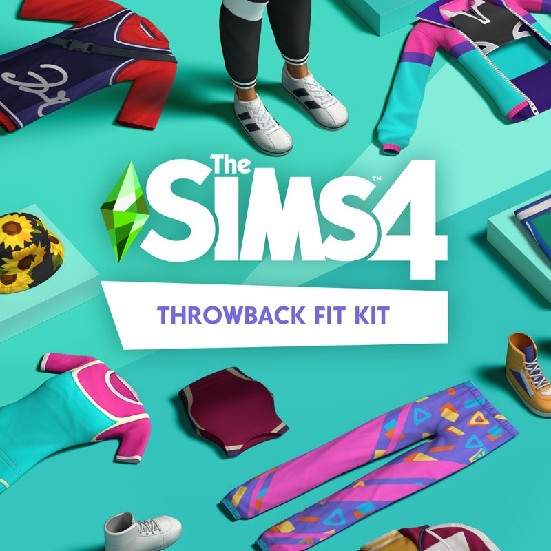 Front Cover for The Sims 4: Throwback Fit Kit (PlayStation 4) (download release)