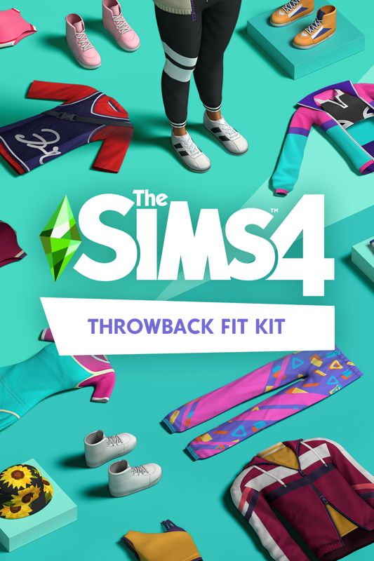 Front Cover for The Sims 4: Throwback Fit Kit (Xbox One) (download release)