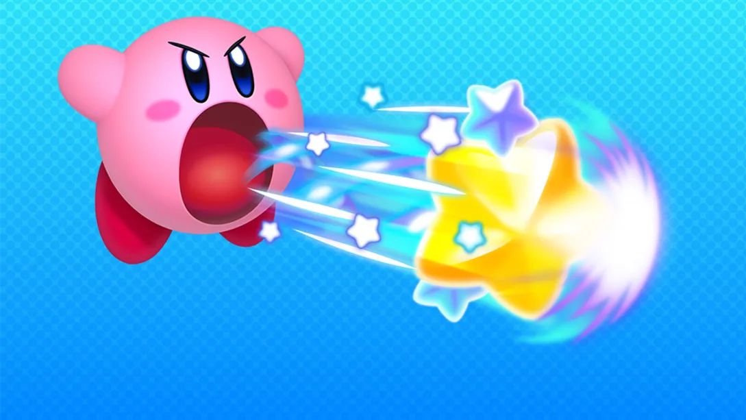 Front Cover for Kirby's Blowout Blast (Nintendo 3DS) (download release): 2nd version