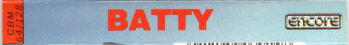 Spine/Sides for Batty (Commodore 64)