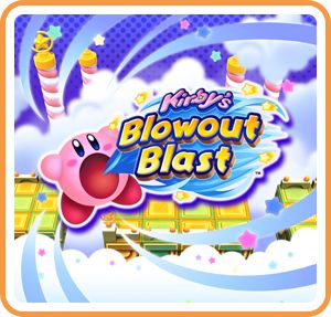 Front Cover for Kirby's Blowout Blast (Nintendo 3DS) (download release): 1st version