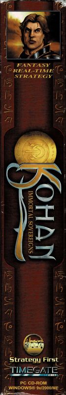 Spine/Sides for Kohan: Immortal Sovereigns (Windows) (First release): Right