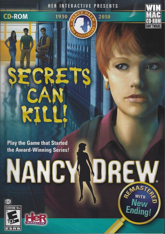 Front Cover for Nancy Drew: Secrets Can Kill - Remastered (Macintosh and Windows)
