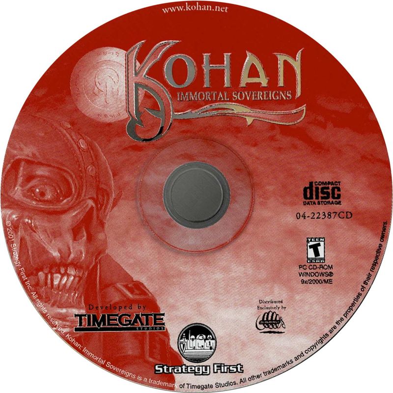 Media for Kohan: Immortal Sovereigns (Windows) (First release)
