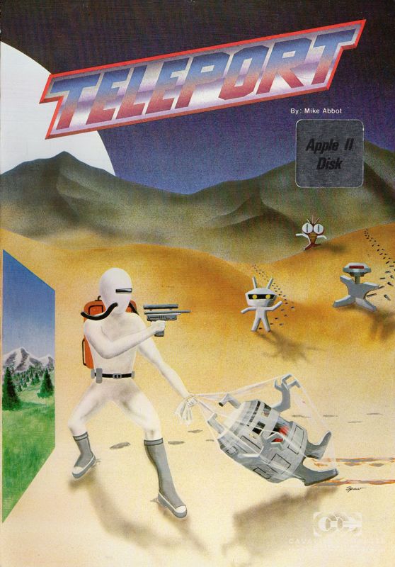 Front Cover for Teleport (Apple II)