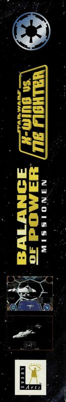 Spine/Sides for Star Wars: X-Wing Vs. TIE Fighter - Balance of Power Campaigns (Windows) (Early release (English game, German packaging/manual)): Right
