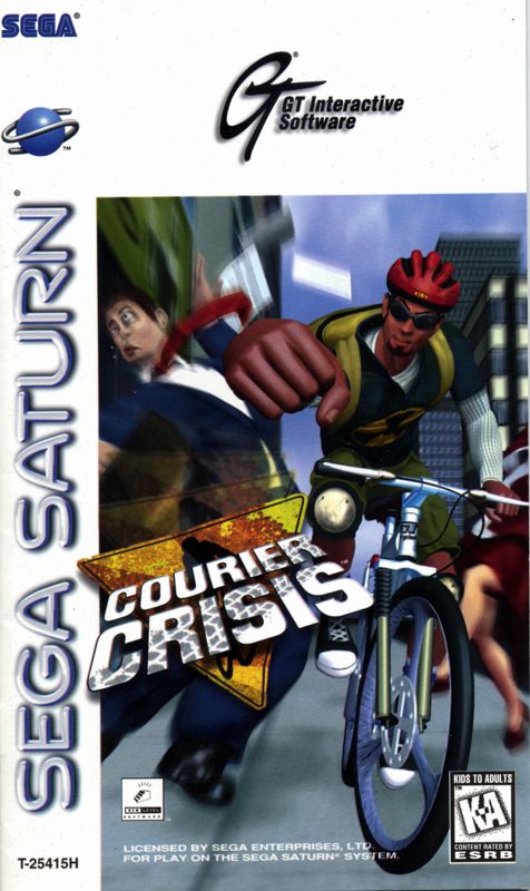 Front Cover for Courier Crisis (SEGA Saturn)