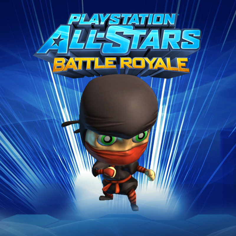 Front Cover for PlayStation All-Stars Battle Royale: Fat Princess Ninja Minion (PS Vita and PlayStation 3) (download release)