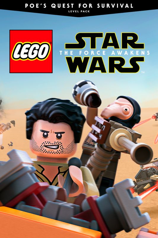 Front Cover for LEGO Star Wars: The Force Awakens - Jakku: Poe's Quest for Survival (Xbox One) (download release)