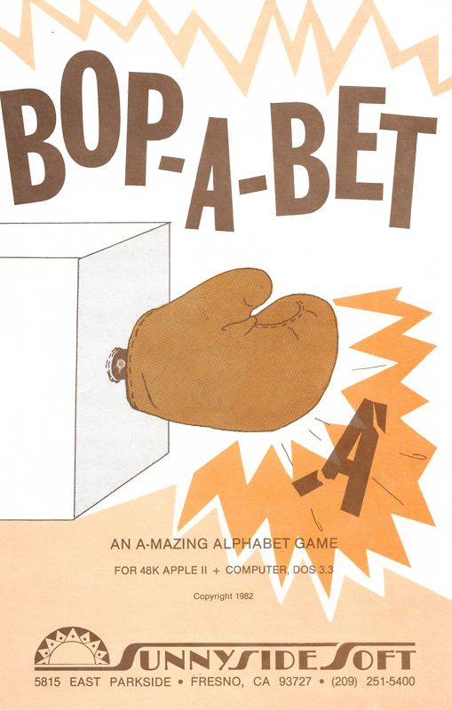 BopABet cover or packaging material MobyGames