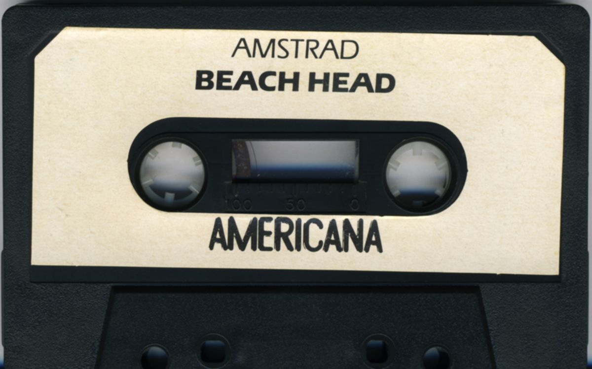 Media for Beach-Head (Amstrad CPC) (Americana budget release)