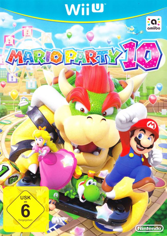 Front Cover for Mario Party 10 (Wii U)