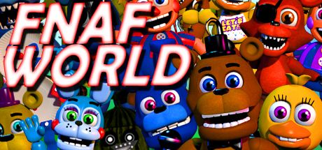 Front Cover for FNaF World (Windows) (Steam release)