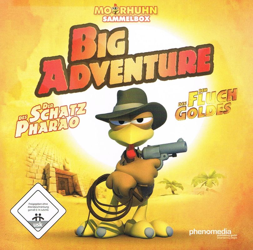 Front Cover for Moorhuhn: Big Adventure (Windows) (Software Pyramide release)