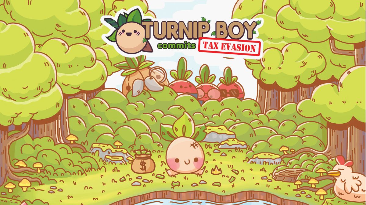 Front Cover for Turnip Boy Commits Tax Evasion (Nintendo Switch) (download release)
