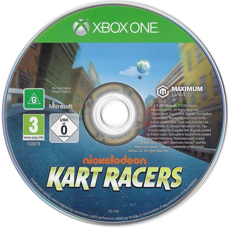 Media for Nickelodeon Kart Racers (Xbox One)