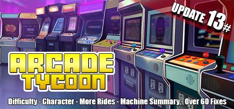 Front Cover for Arcade Tycoon (Windows) (Steam release): Update #13 cover
