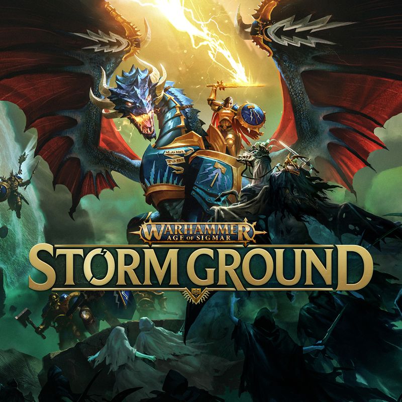 Front Cover for Warhammer: Age of Sigmar - Storm Ground (Nintendo Switch) (download release)