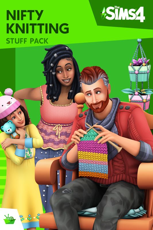 Front Cover for The Sims 4: Nifty Knitting Stuff Pack (Xbox One) (download release)