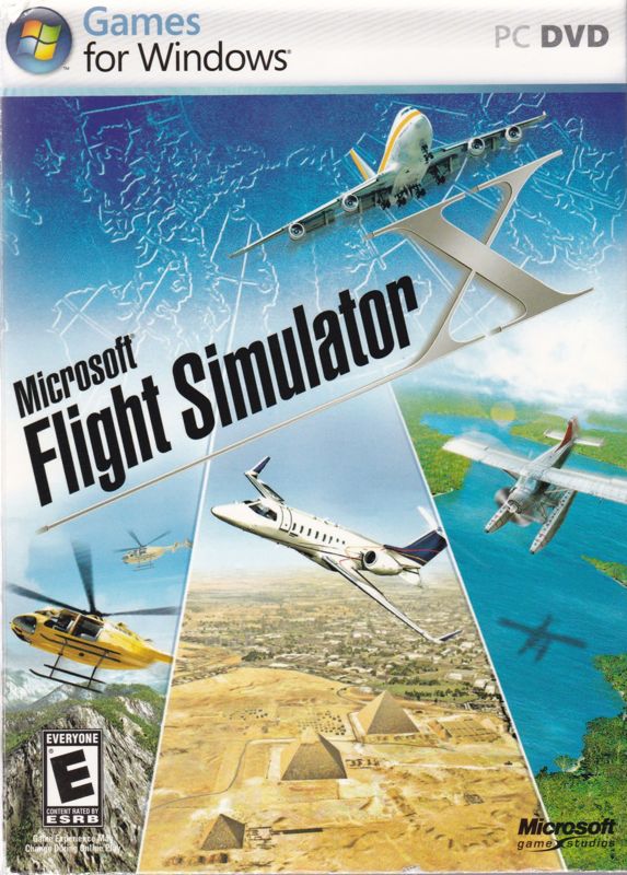 VIDEO GAME Microsoft Flight Simulator X Deluxe Edition PC Software (BRAND  NEW)