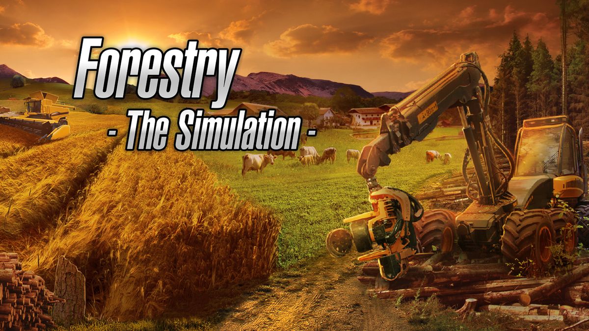 Front Cover for Forestry 2017: The Simulation (Nintendo Switch) (download release)