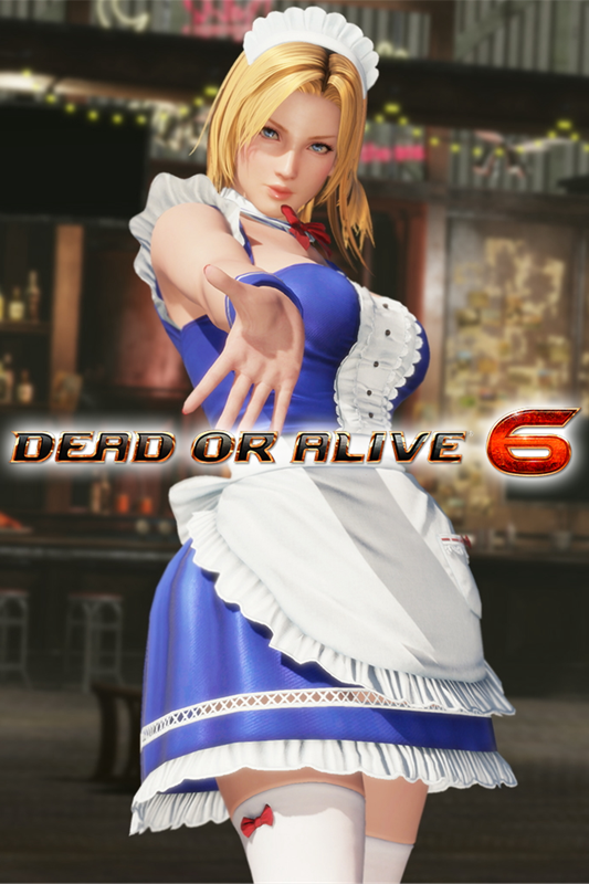 Front Cover for Dead or Alive 6: Maid Costume - Tina (Xbox One) (download release)