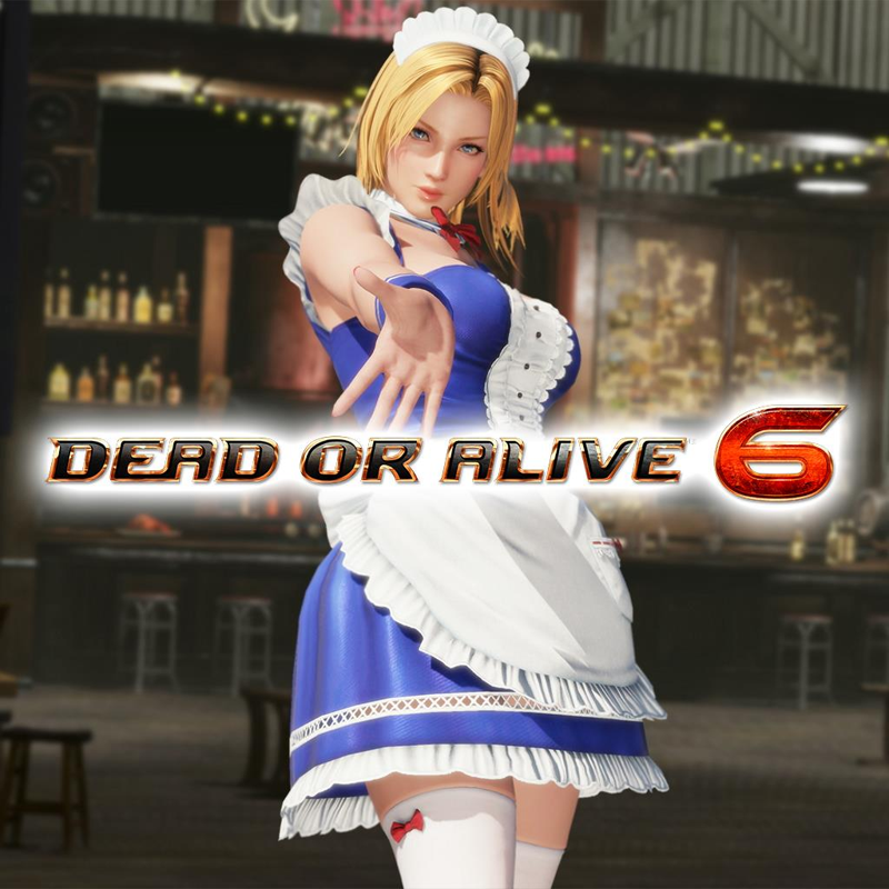 Front Cover for Dead or Alive 6: Maid Costume - Tina (PlayStation 4) (download release)