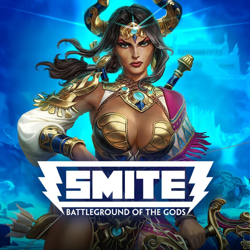 Front Cover for Smite: Battleground of the Gods (Nintendo Switch) (download release): New Goddess: Ishtar