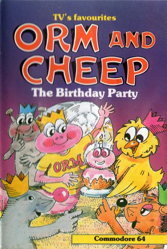 Front Cover for Orm and Cheep: The Birthday Party (Commodore 64)