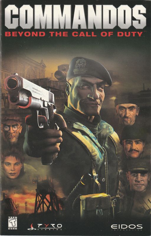 Manual for Commandos: Ammo Pack (Windows): <i>Beyond the Call of Duty</i> - Front