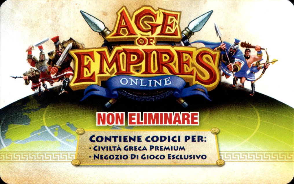 Other for Age of Empires Online (Windows): Game Code - Front