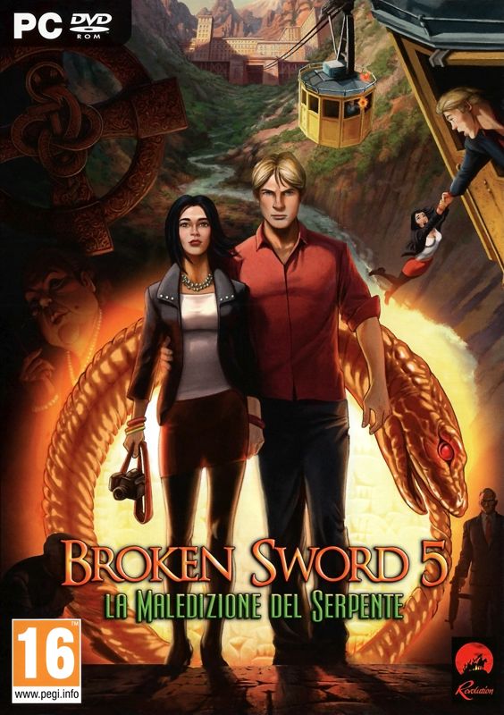 Front Cover for Broken Sword 5: The Serpent's Curse (Windows)