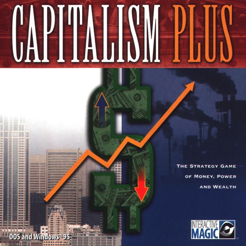 Front Cover for Capitalism Plus (DOS and Windows)