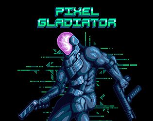 Front Cover for Pixel Gladiator (Windows) (itch.io release)