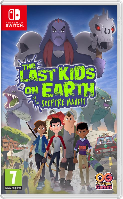 Front Cover for The Last Kids on Earth and the Staff of Doom (Nintendo Switch) (download release)