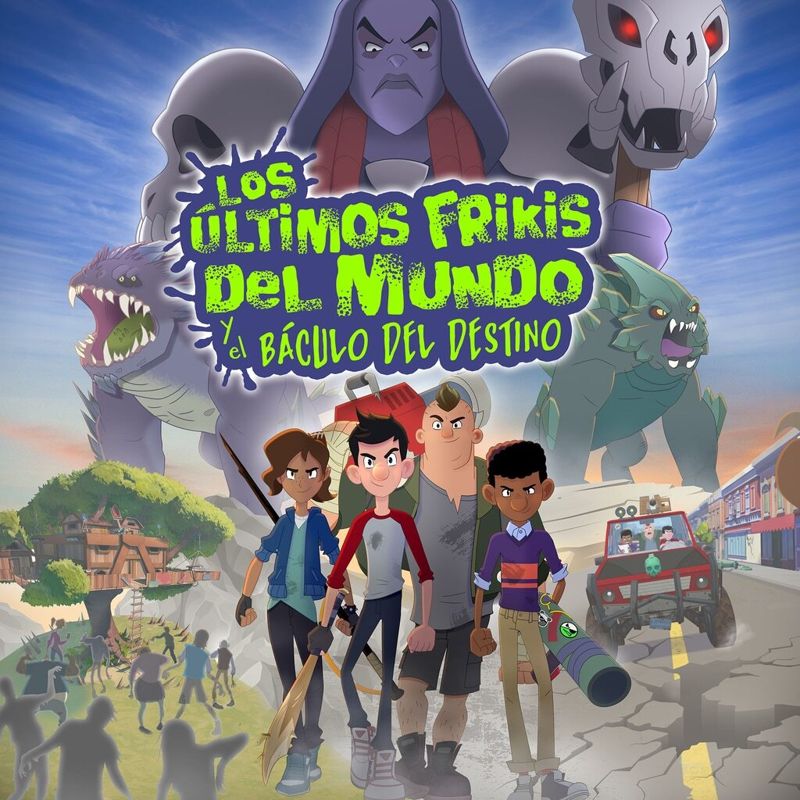 Front Cover for The Last Kids on Earth and the Staff of Doom (PlayStation 4) (download release)