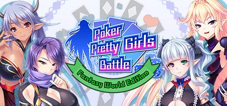 Front Cover for Poker Pretty Girls Battle: Fantasy World Edition (Windows) (Steam release)