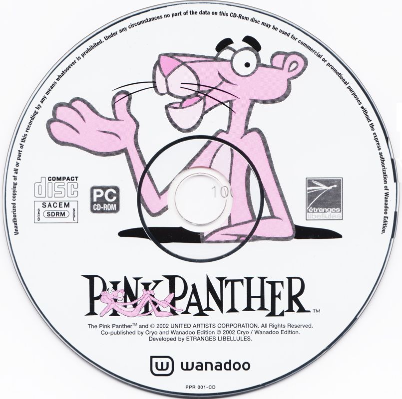 Media for Pink Panther: Pinkadelic Pursuit (Windows)