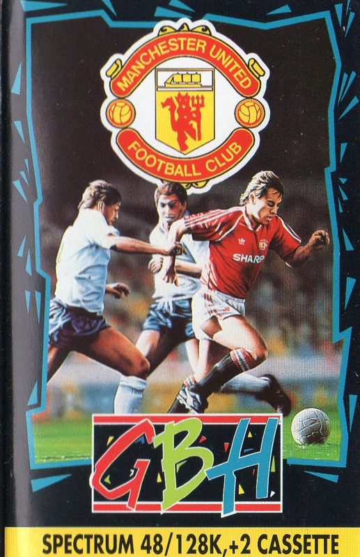 Front Cover for Manchester United (ZX Spectrum) (GBH budget release)