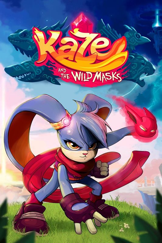 Front Cover for Kaze and the Wild Masks (Xbox One and Xbox Series) (download release)