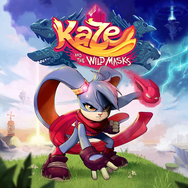 Front Cover for Kaze and the Wild Masks (Nintendo Switch) (download release)