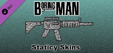 Front Cover for Boring Man: Online Tactical Stickman Combat - Staticy Weapon Skins (Windows) (Steam release)