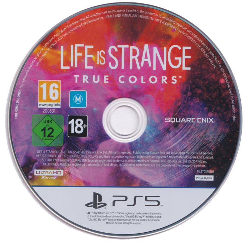 Media for Life Is Strange: True Colors (PlayStation 5)
