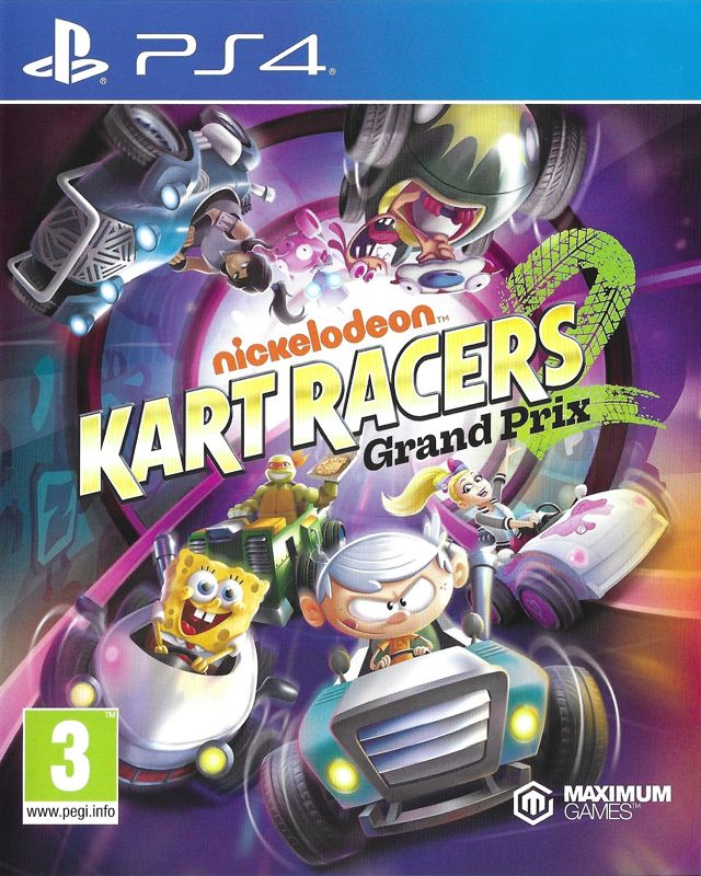 Nickelodeon Kart Racers 2: Grand Prix cover or packaging material ...