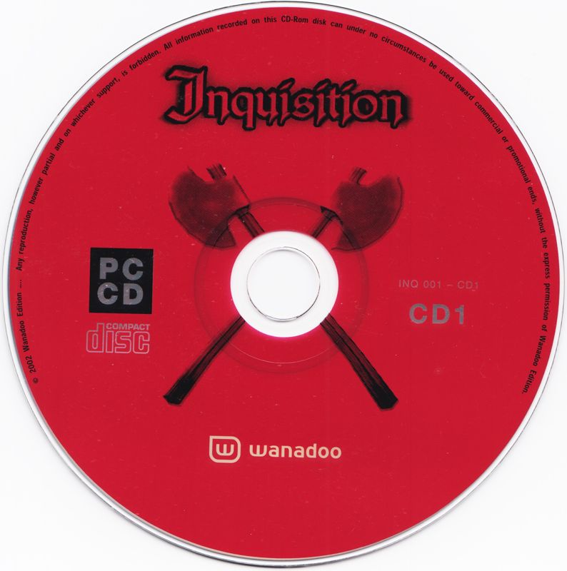 Media for Inquisition (Windows): Disc 1