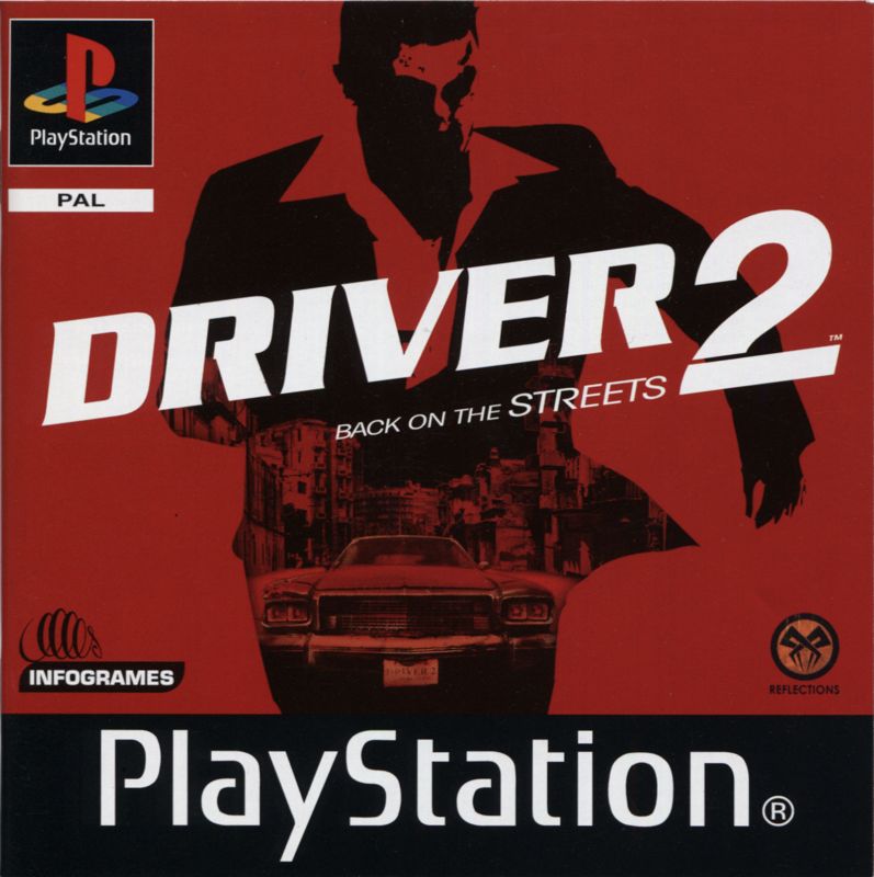 Manual for Driver 2 (PlayStation): Front