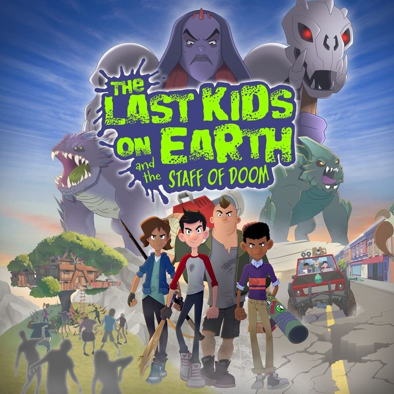 Front Cover for The Last Kids on Earth and the Staff of Doom (PlayStation 4) (download release)