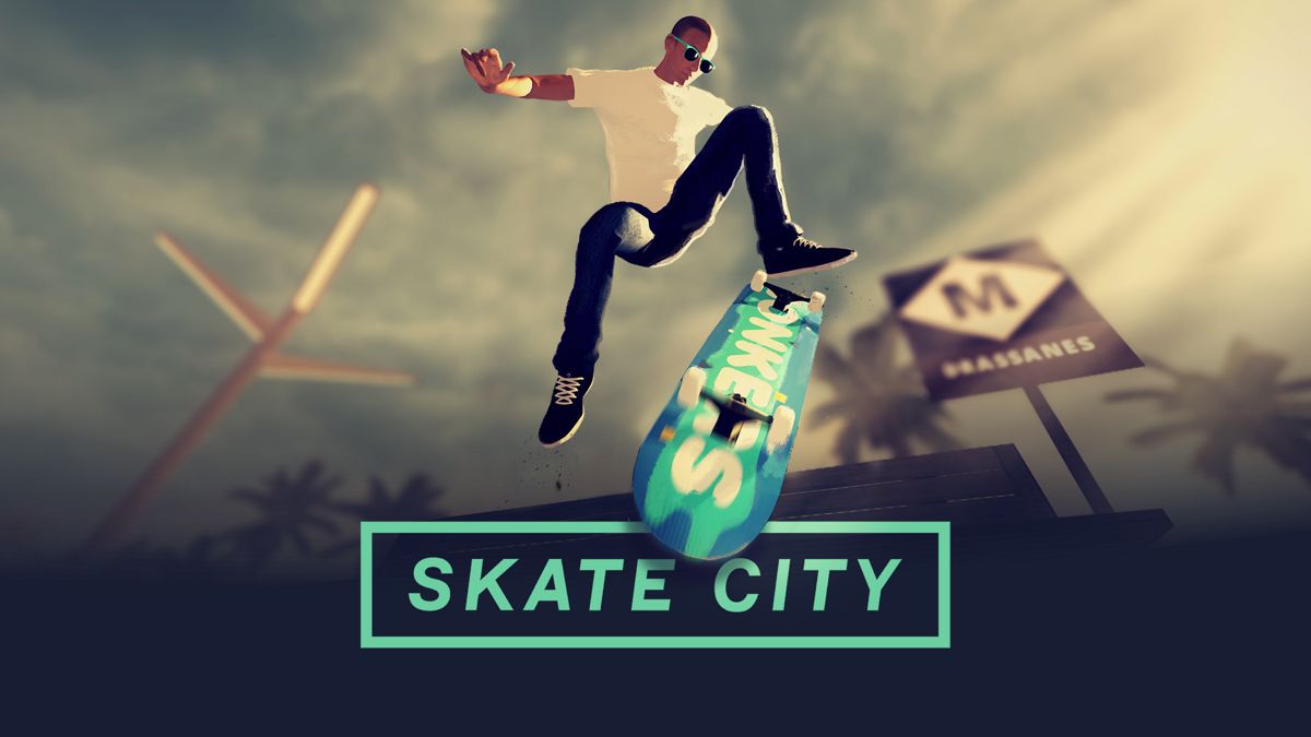 Front Cover for Skate City (Nintendo Switch) (download release)