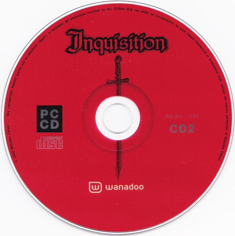 Media for Inquisition (Windows): Disc 2